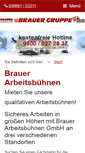 Mobile Screenshot of brauergruppe.de